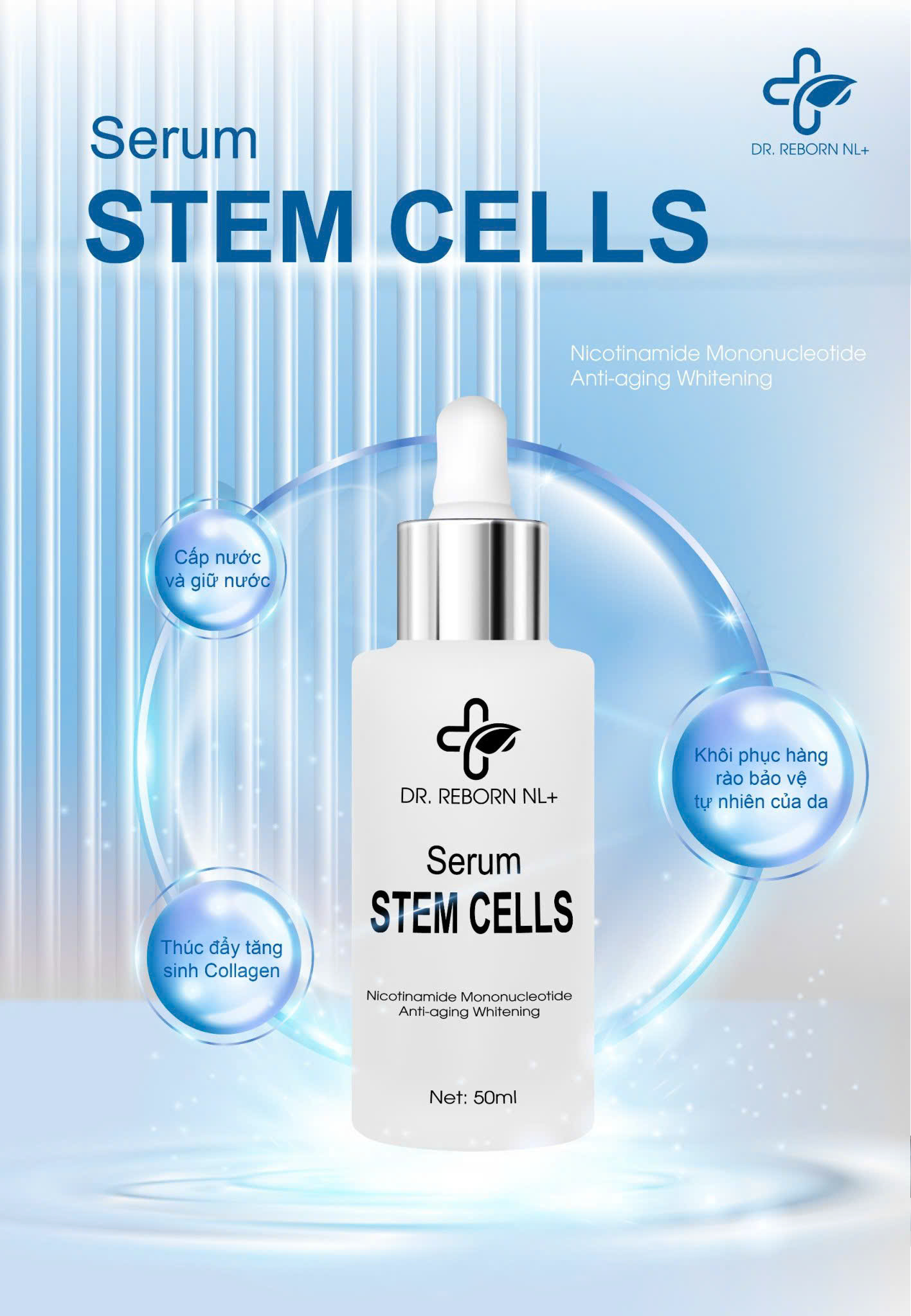 SERUM STEM CELLS Khôi phục hàng rào bảo vệ da tự nhiên